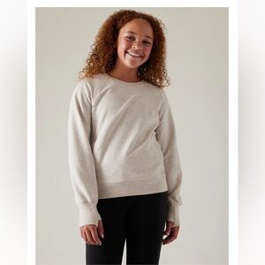 BNWT Athleta Girl Balance Sweatshirt Size 14